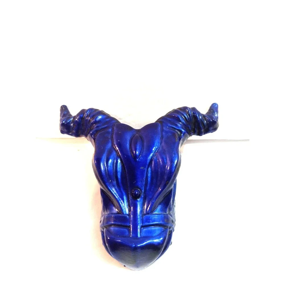 Mega Bloks Dragons Dark Metallic Blue Face Mask